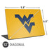West Virginia University Yellow Background Universal Laptop 12in (9.8 x 6.8in) Skin